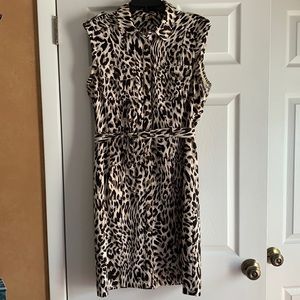 Animal print dress!